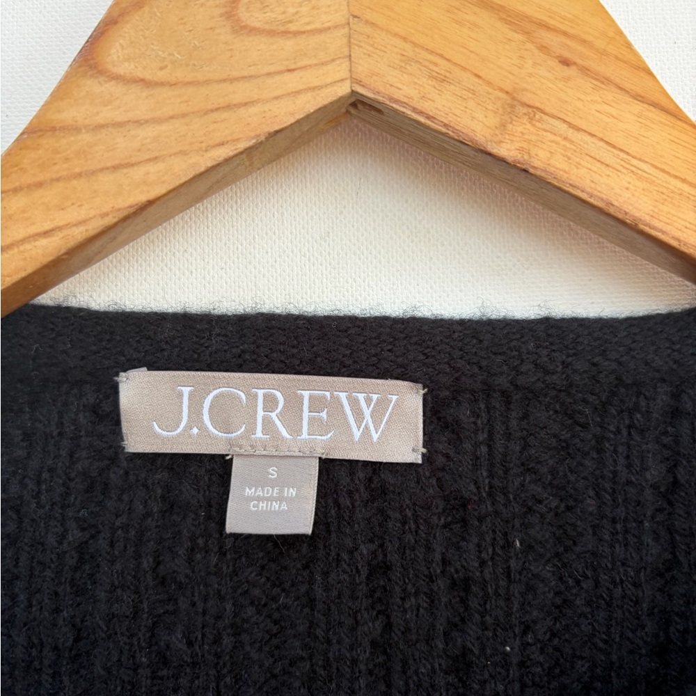 J Crew Double Breasted Sweater Jacket - image 2